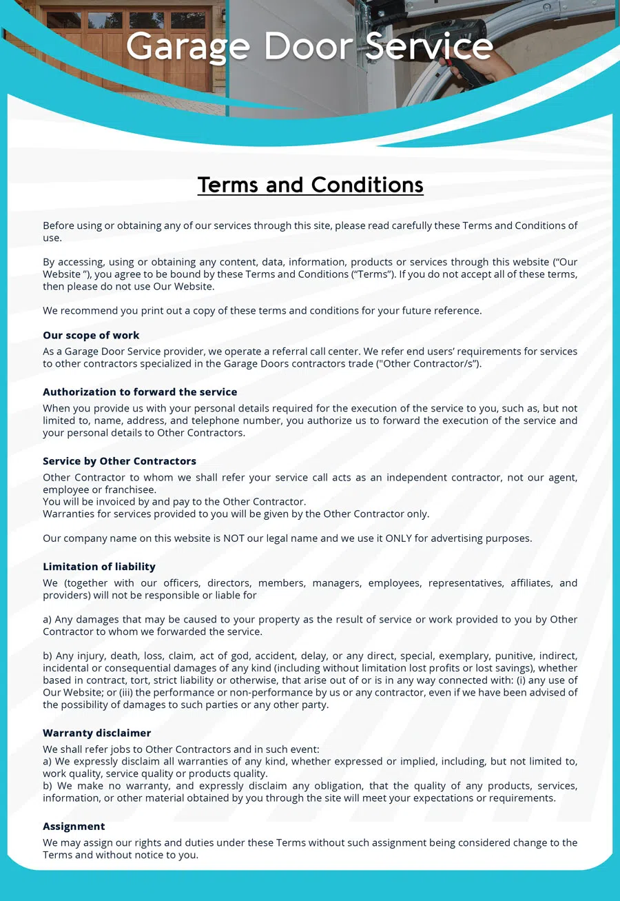 Trust Garage Door Service Jacksonville, FL 904-775-3393